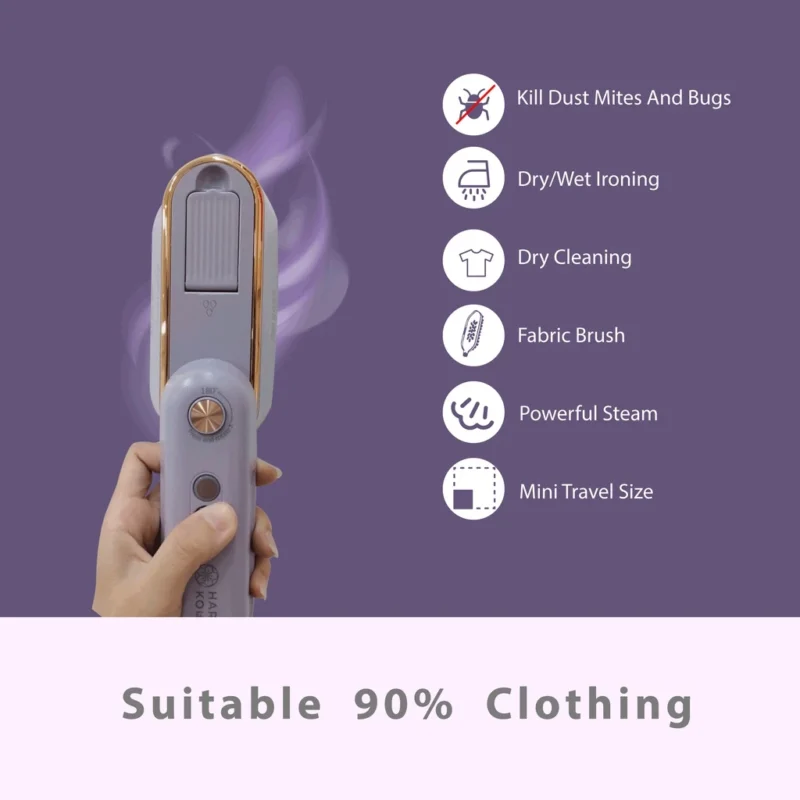 Haruko Mini Iron Steamer Household Travel Handheld Steam - Image 6