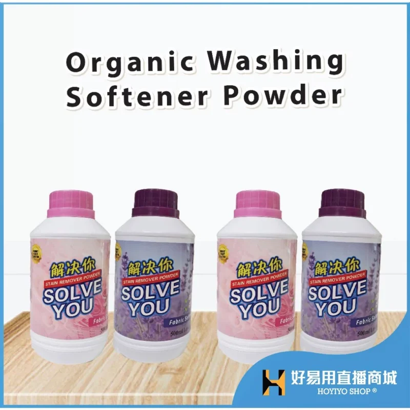 SOLVE YOU NATURAL & ORGANIC Softener x 4