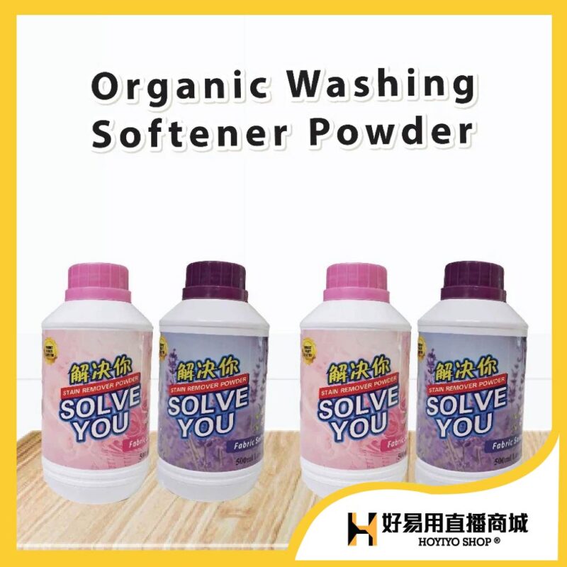 SOLVE YOU NATURAL & ORGANIC Softener x 4