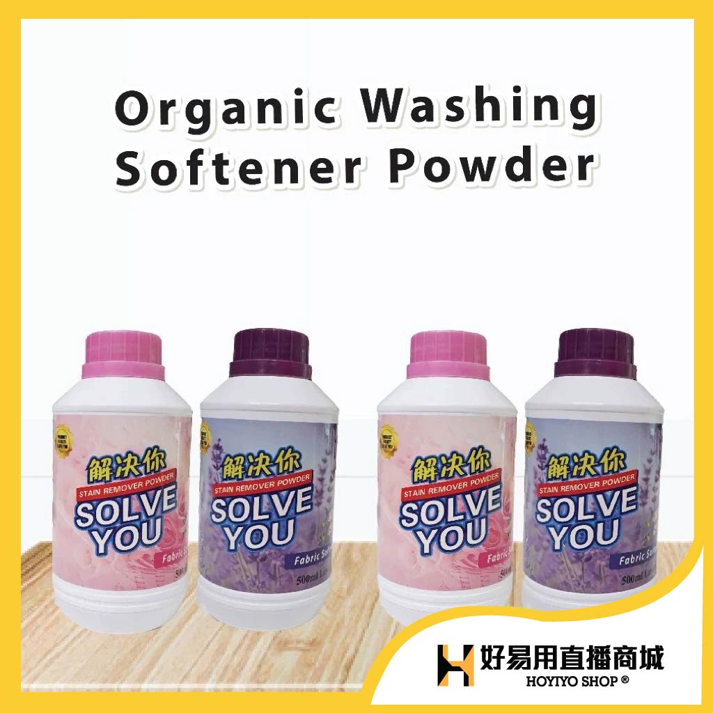 SOLVE YOU NATURAL & ORGANIC Softener x 4
